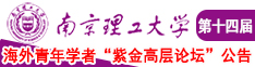 大鸡巴插小逼逼免费视频南京理工大学第十四届海外青年学者紫金论坛诚邀海内外英才！